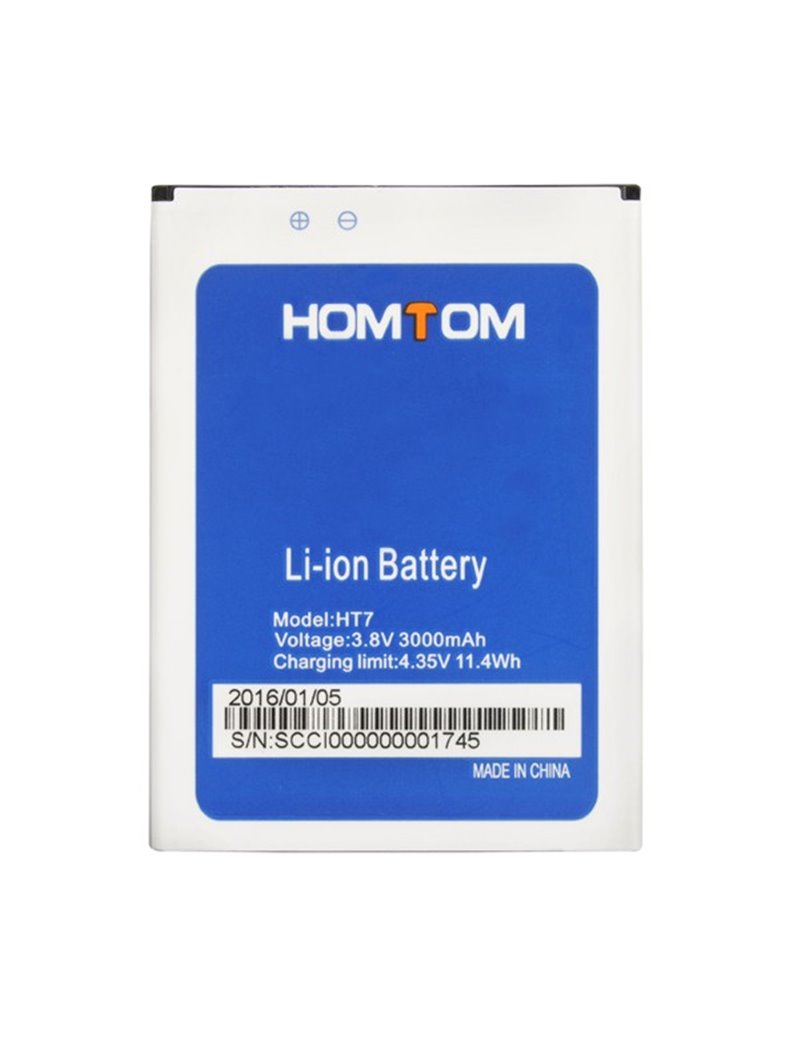 New Battery 3000mAh for HOMTOM HT7 and HT7 Pro 