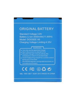 swap will do Get used to Original Battery 3000mAh for DOOGEE X6 X6 Pro