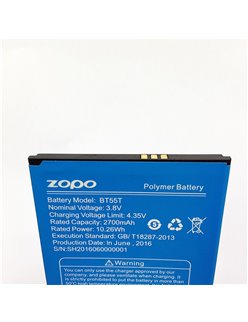 Original Battery 2700mAh BT55T for ZOPO ZP999