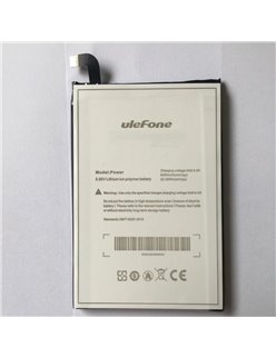 Battery for ULEFONE POWER Capacityς 6050mAh