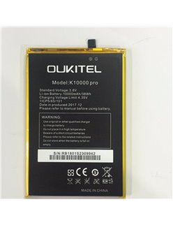 Battery for OUKITEL K10000 Pro