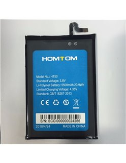 New 5500mAh Battery for HOMTOM HT50 Smartphone 