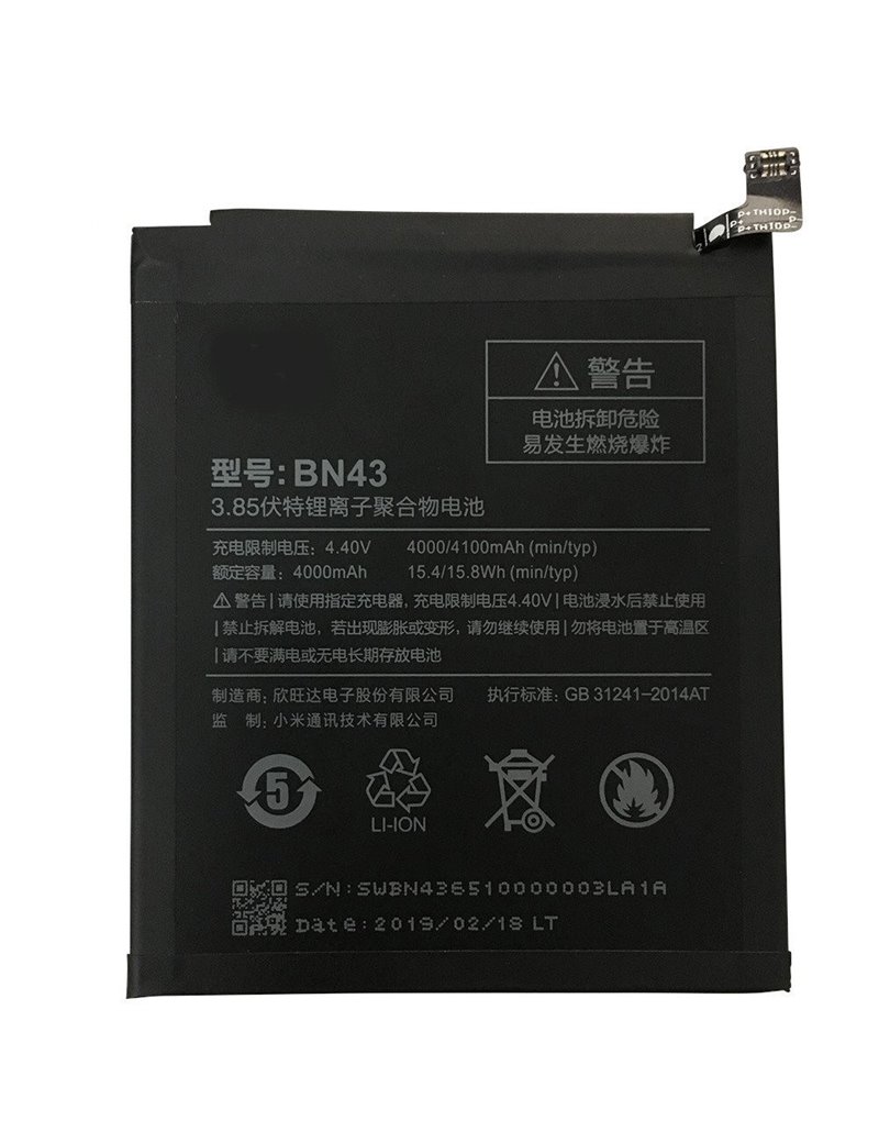 New Battery BN43 for Xiaomi Redmi Note 4 Global /4X 