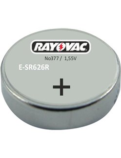 RAYOVAC Μπαταρία Λιθίου για ρολόγια 1,55V, No 377, 10τμχ