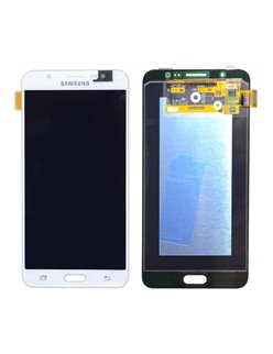 SAMSUNG Original LCD & Touch Panel για Galaxy J7 2016 J710F, White