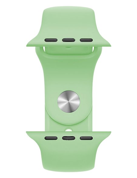 ROCKROSE Rough Jade silicone band for Apple Watch 42/44mm, mint