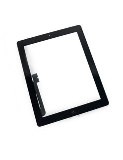 Touch Panel - Digitizer High Copy for iPad 4, with tape, Black