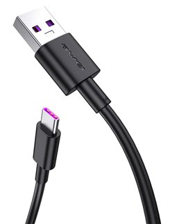 AWEI καλώδιο USB σε Type-C CL-77T, 5A, 1m, μαύρο