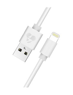 POWERTECH Καλώδιο USB σε Lightning prime PT-706, MFi, copper, 1m, λευκό
