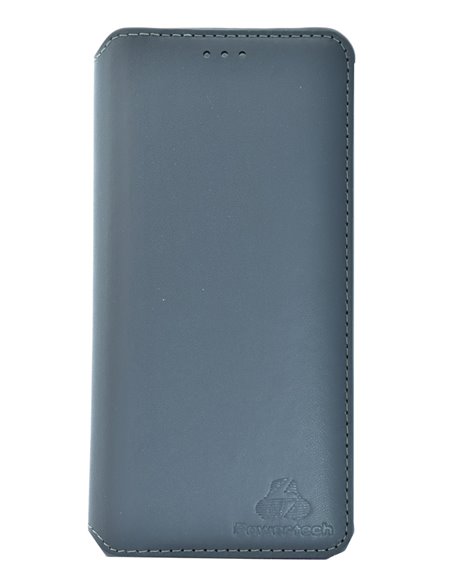 POWERTECH Θήκη Slim Leather για Samsung A6 2018, γκρι