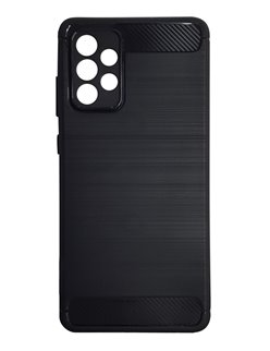 POWERTECH θήκη Carbon MOB-1644 για Samsung A72 5G, μαύρη
