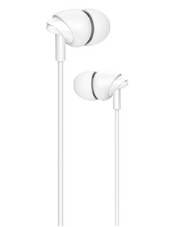 USAMS earphones με μικρόφωνο EP-39, 10mm, 1.2m, λευκά