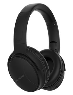 ROCKROSE headphones Reggae MH, wireless & wired, BT 5.0, μαύρα