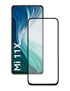 POWERTECH tempered glass 5D TGC-0520, Xiaomi Mi 11X/11X Pro/11i, μαύρο