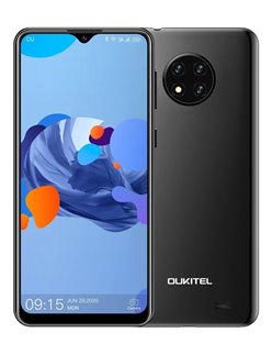 OUKITEL Smartphone C19, 6.49", 2/16GB, Android 10 Go Edition, 4G, μαύρο