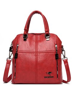 BALIDAISHU γυναικεία τσάντα ώμου 1317-RED, κόκκινη
