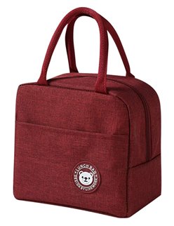 Ισοθερμική τσάντα HUH-0012, 7L, αδιάβροχη, 23x13x21cm, κόκκινη