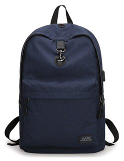 MARK RYDEN τσάντα πλάτης MR5968, με θήκη laptop 15.6", 20L, μπλε