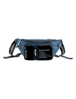 SUPER FIVE τσάντα μέσης Y00015-BL, μπλε