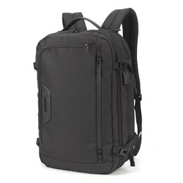 ARCTIC HUNTER τσάντα πλάτης B-00183-BK με θήκη laptop 17", μαύρη