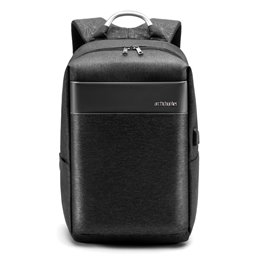 ARCTIC HUNTER backpack B00218-BK with laptop sleeve 15.6", black
