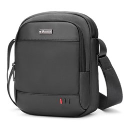 ARCTIC HUNTER shoulder bag K00063-BK, with tablet holder, black